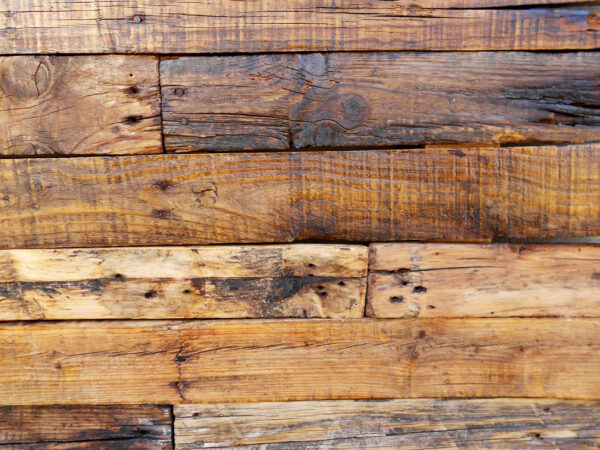 Cabecero cama madera reciclada 150cm - Imagen 2